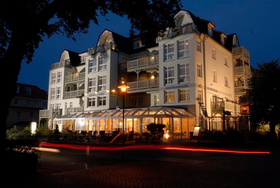 Am Weststrand Aparthotel Kuehlungsborn Ngoại thất bức ảnh
