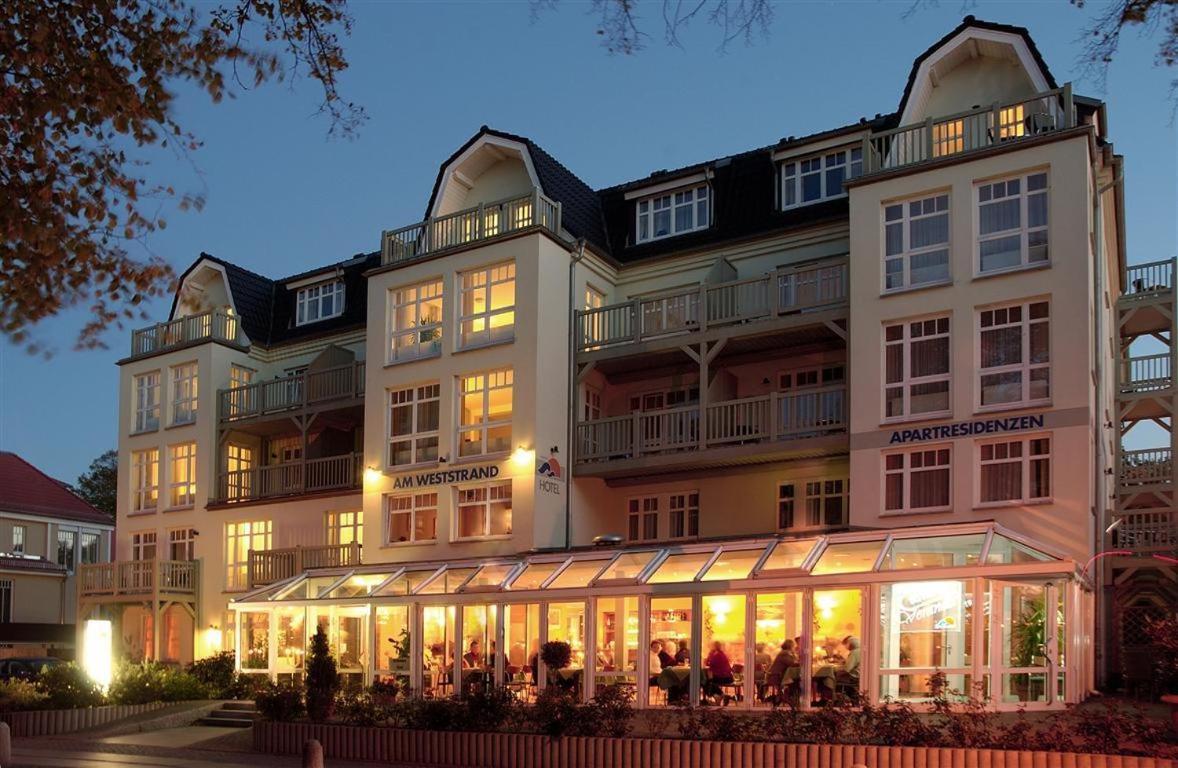 Am Weststrand Aparthotel Kuehlungsborn Ngoại thất bức ảnh